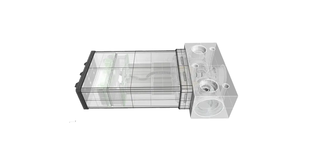 industrial design product assembly view